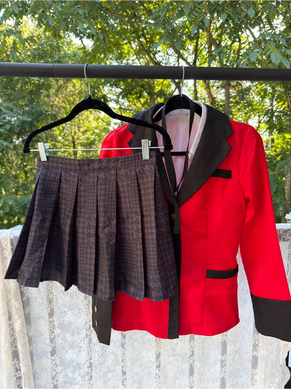 Kakegurui Yumeko Jabami Cosplay Costume- Full Uniform